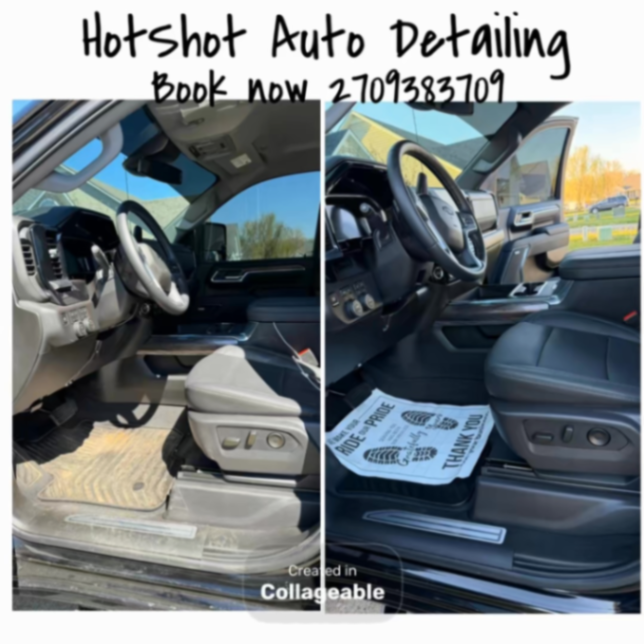 Detailing work by HotShot Auto Detailing